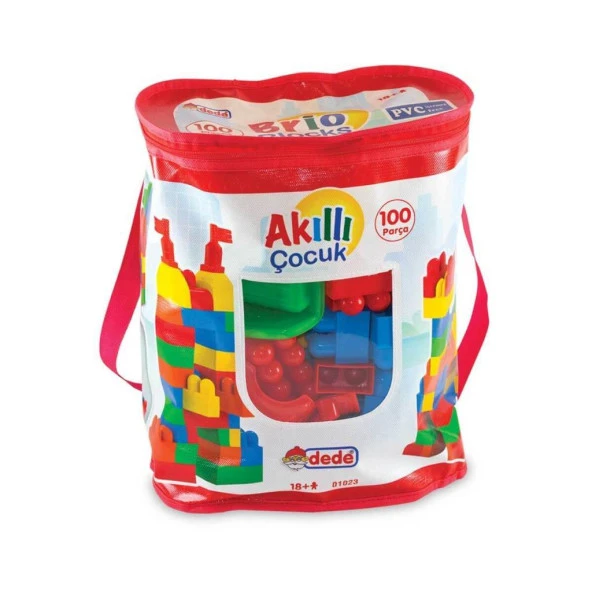 Akıllı Çocuk 100 Parça Lego Seti