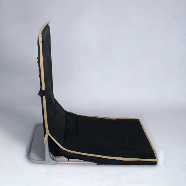 Pratik Şezlong Metal Katlanabilir Plaj Minderi Bahçe Kamp Havuz Deniz Yatağı Minder Koltuk Yatak - Resim 8