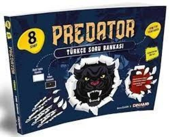 8. Sınıf Türkçe Predator Soru Bankası Dinamo Yayınları