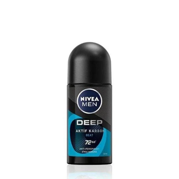 Nıvea Deo Roll-On Men Deep Aktif Karbon Beat 50ml