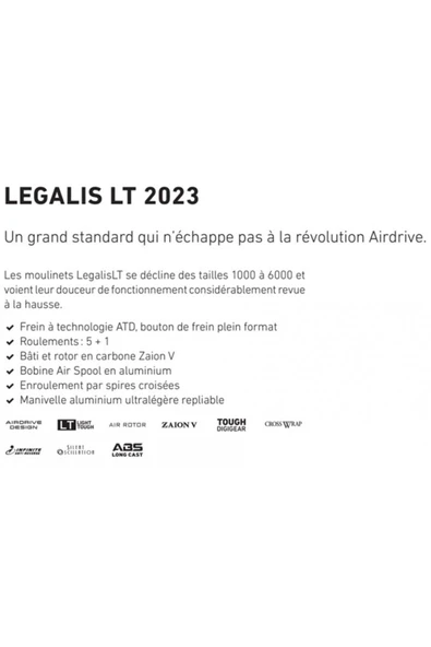 Daiwa Legalis 23 LT 3000-CXH Olta Makinesi - 3