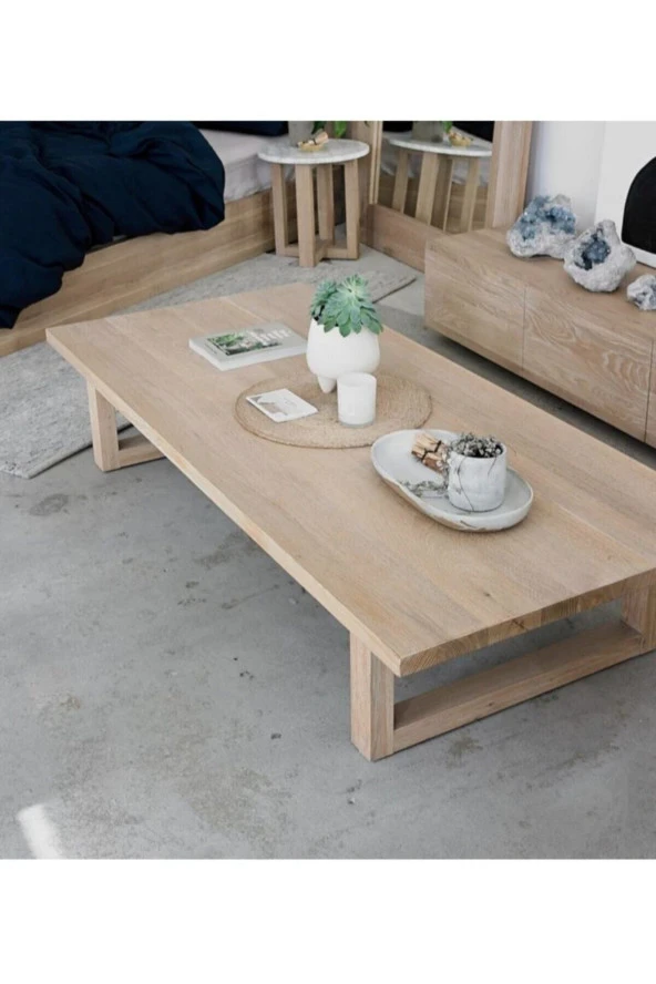 pinkbeauty Ahşap Orta Sehpa