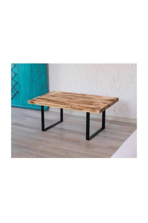 Hiper Bodrum Wooden Natural Ahşap Orta Sehpa