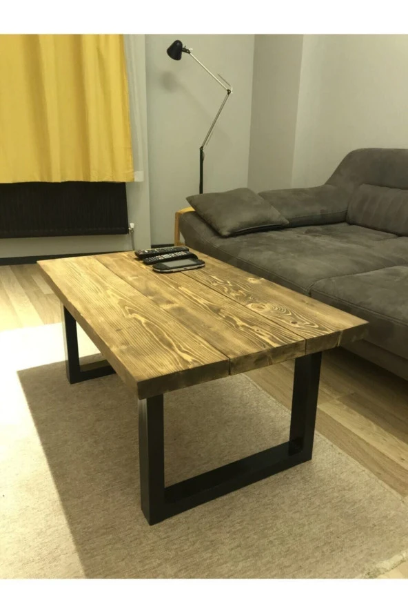 Retro Ahşap Orta Sehpa ürün görseli