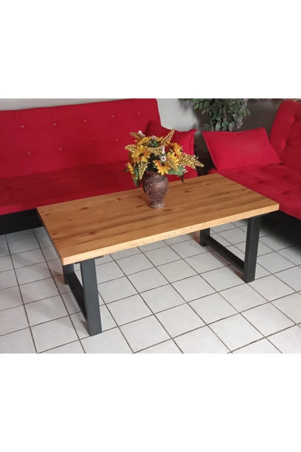 NUR AHŞAP Ahşap Orta Sehpa - 2