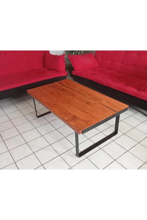 NUR AHŞAP Ahşap Orta Sehpa - 2