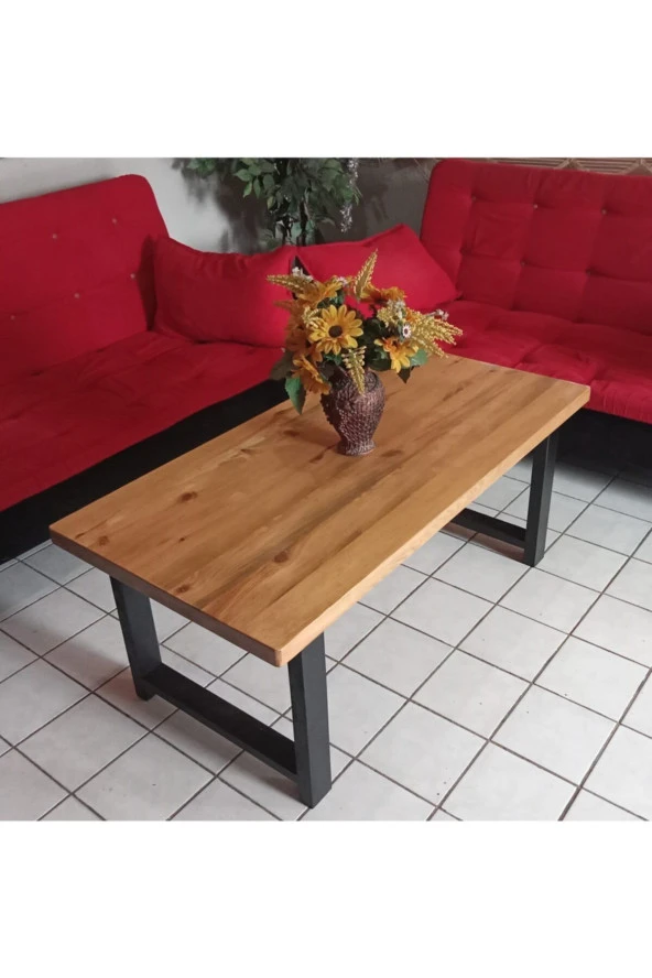 NUR AHŞAP Ahşap Orta Sehpa - 3