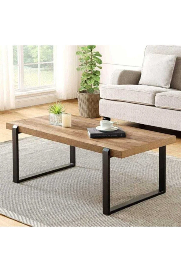 NUR AHŞAP Doğal Ahşap Orta Sehpa