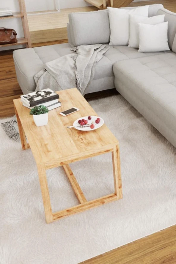 Stork Boston Ahşap Orta Sehpa – Masif Çam