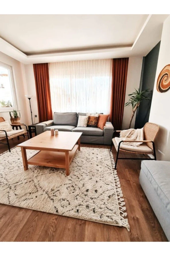 Aksöz Tasarım Orta Sehpa Ahşap Orta Sehpa - 2