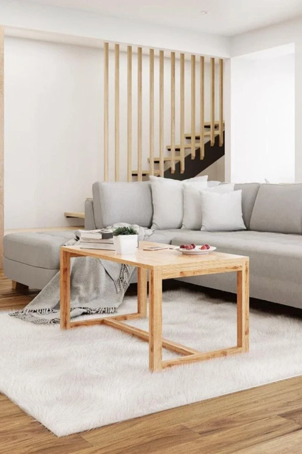 Stork Boston Ahşap Orta Sehpa – Masif Çam - 2