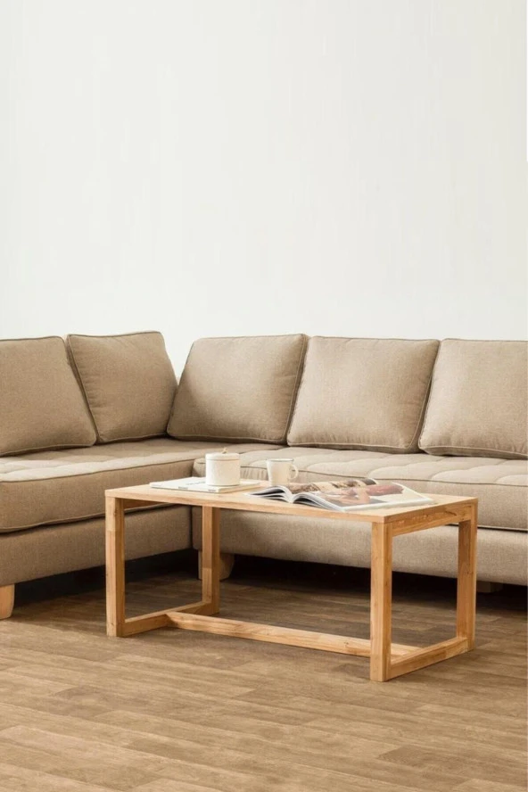 Stork Boston Ahşap Orta Sehpa – Masif Çam - 4