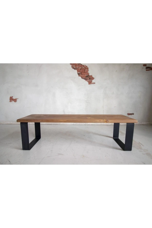 deryawood Deryawood Masif Ahşap Bank 220*37 Cm - 2