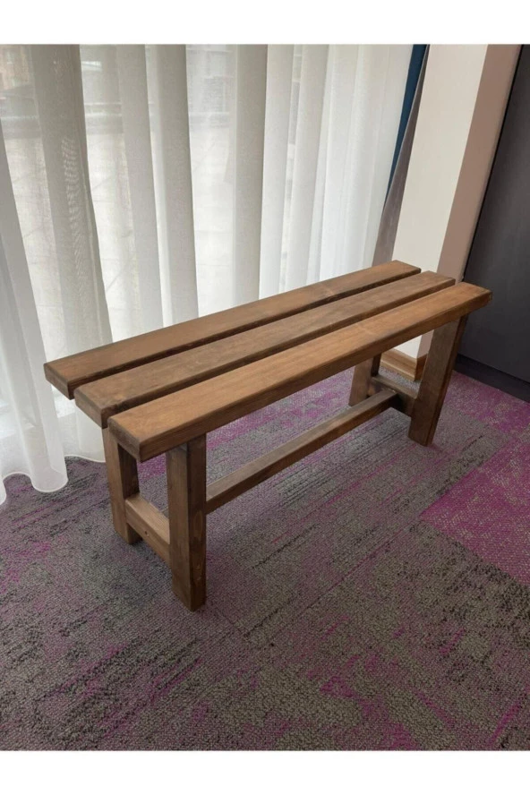 Pronto Reklam Ahşap Bank 100x30x43 cm - 4