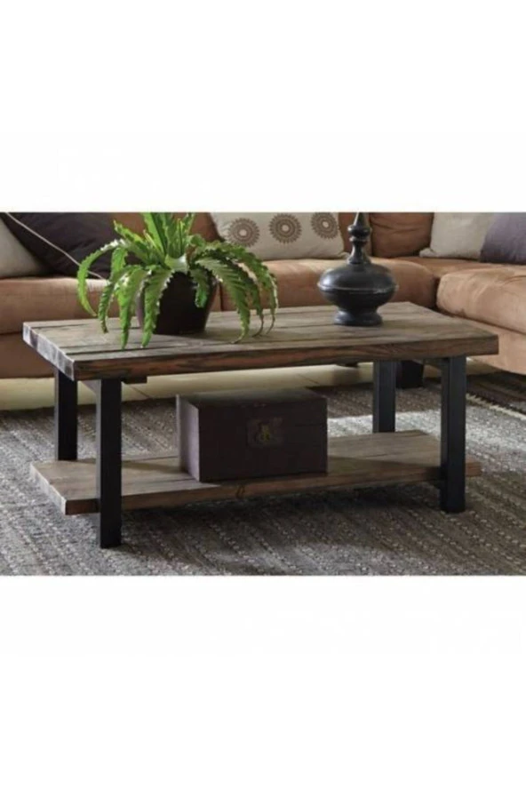 BY BNL DESIGN Masif Ahşap Orta Sehpa ürün görseli 1