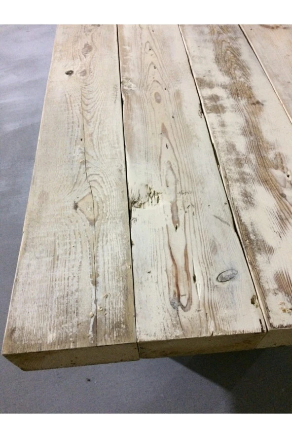 WoodMaori Doğal Ahşap Orta Sehpa - Resim 5