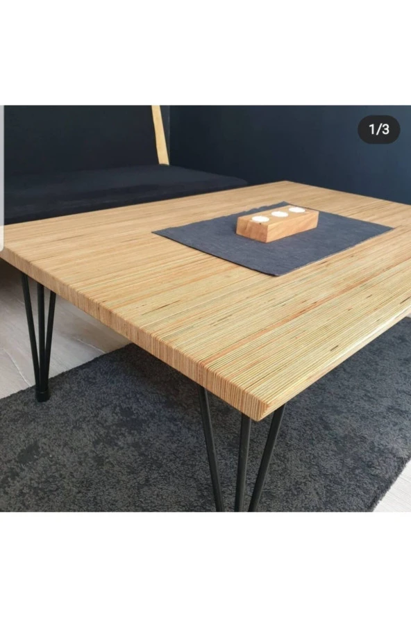 MBWOODDESIGN Ahşap Orta Sehpa - 2