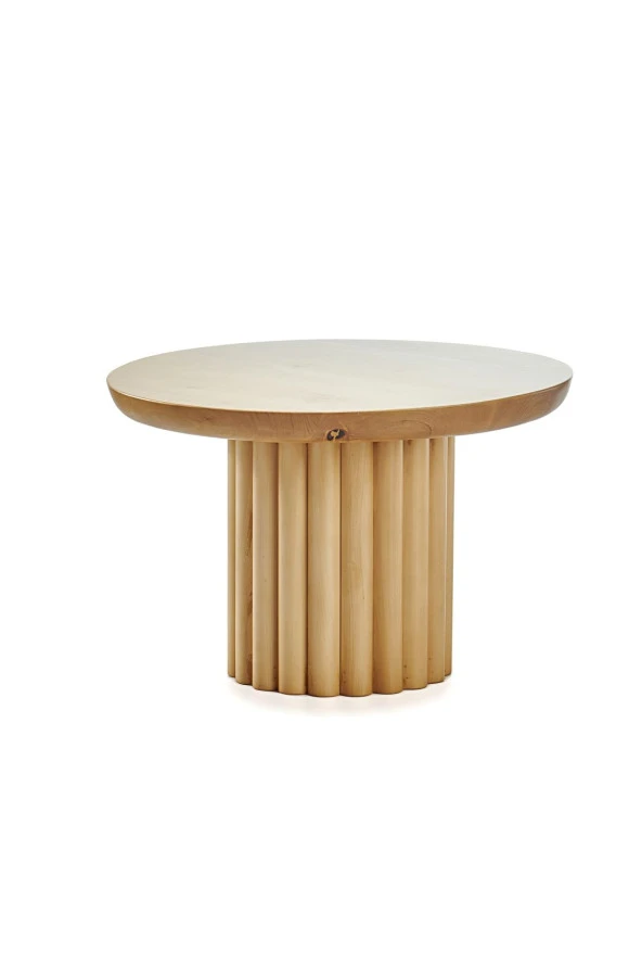 Basataconcept masif çıtalı orta sehpa 45 cm natural - 2