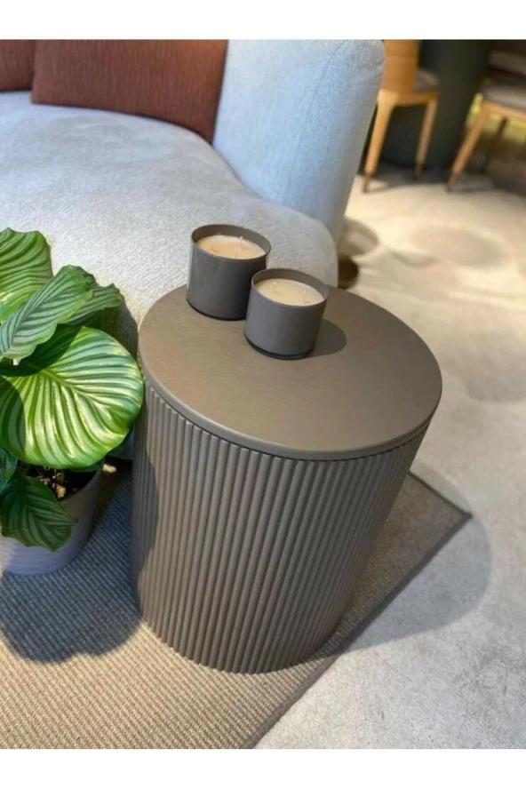 NUR AHŞAP AHŞAP YAN SEHPA ÇITALI - Resim 2