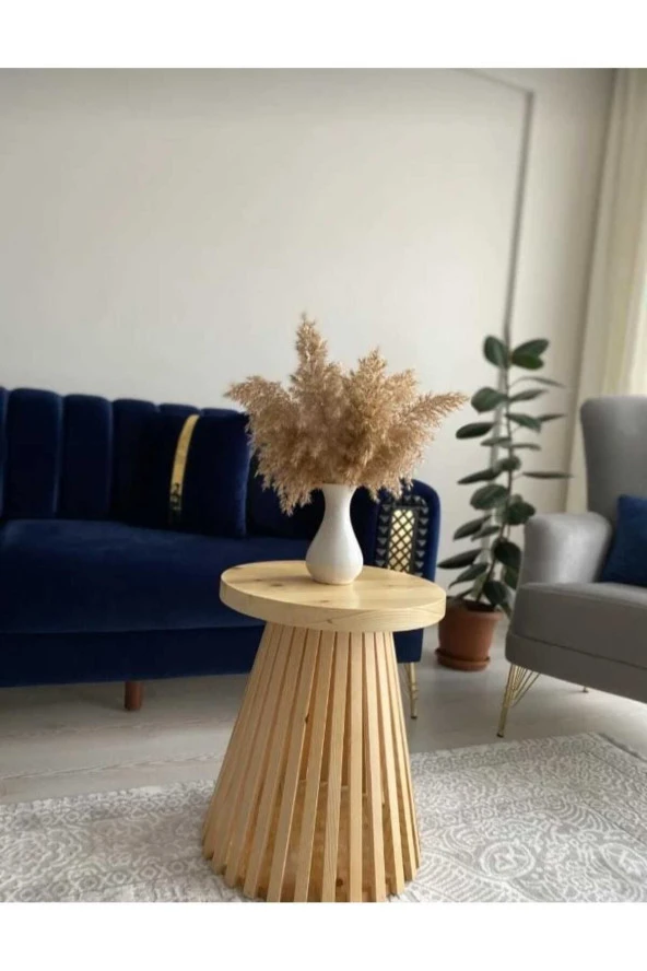 NUR AHŞAP AHŞAP YAN SEHPA - 2
