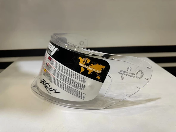 Kask Camı Sway 865/867 Şeffaf