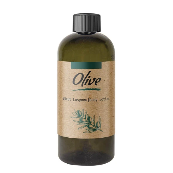 OLIVE DİSPENSER VÜCUT LOSYONU 400 ML ( 5 Adet )