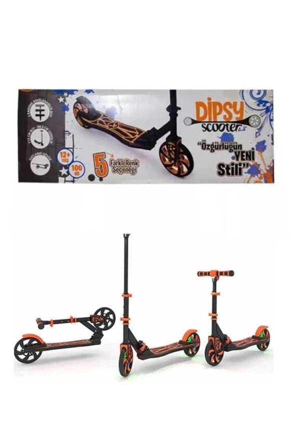 Dipsy Scooter Turuncu (Kutulu)