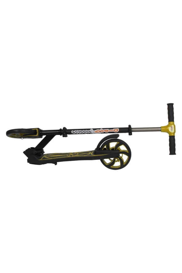 Tekerlekli Katlanabilir +12 Yaş Üzeri Max 100 Kg Taşıma Kapasite Frenli Scooter - 2