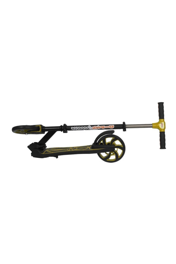 2 Tekerlekli Katlanabilir +12 Yaş Üzeri Max 100KG Taşıma Kapasite Frenli Scooter - 2