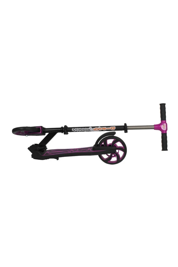 2 Tekerlekli Katlanabilir +12 Yaş Üzeri Max 100KG Taşıma Kapasite Frenli Scooter - 2