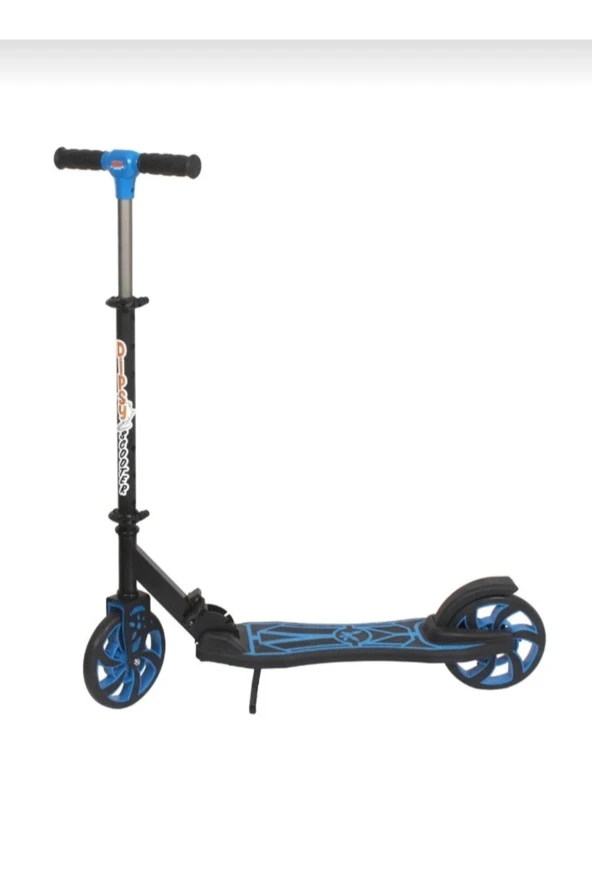 Tekerlekli Katlanabilir +12 Yaş Üzeri Max 100 kg Taşıma Kapasite Frenli Scooter - Resim 6