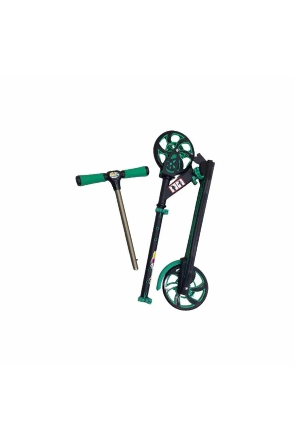 Yetişkin Ve Çoçuk Için Scooter Kay Kay Yeşil 6 Ila 15 Yaş Arası - 1