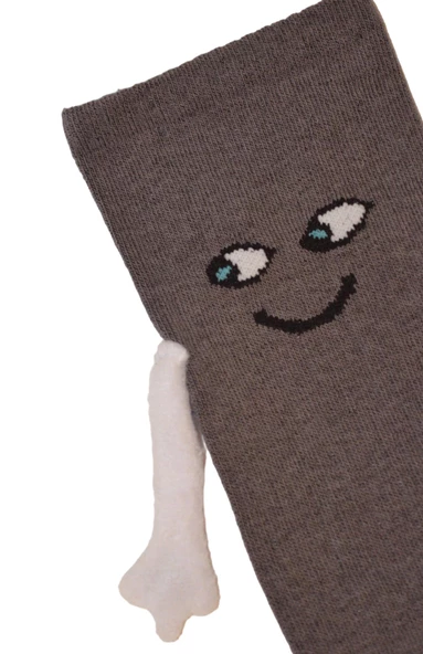 Dode Flora Mıknatıslı El Ele Tutuşan Unisex Çorap 35-44 - 9