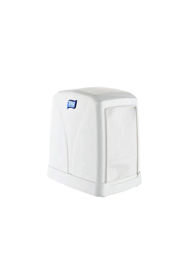 Titiz TP-255 TableStar Masaüstü Dispenser Peçetelik / Peçete Kutusu / Beyaz - Dikey - 1 Adet - Resim 2