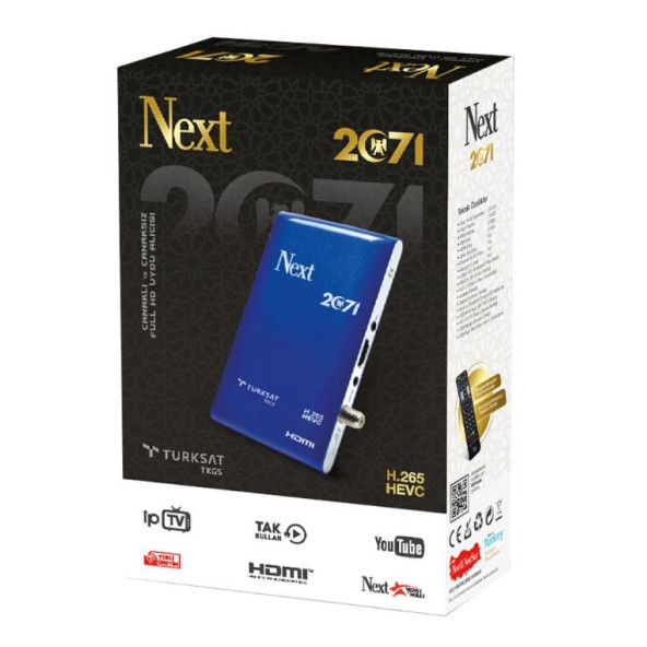 Next 2071 Mini HD Uydu Alıcısı - İnternet Girişli