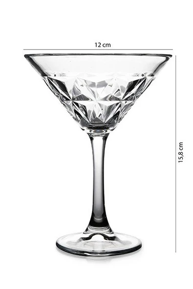 Paşabahçe 440453 Estrella Martini Ve Kokteyl Kadehi 4 Lü 210 CC - Resim 2