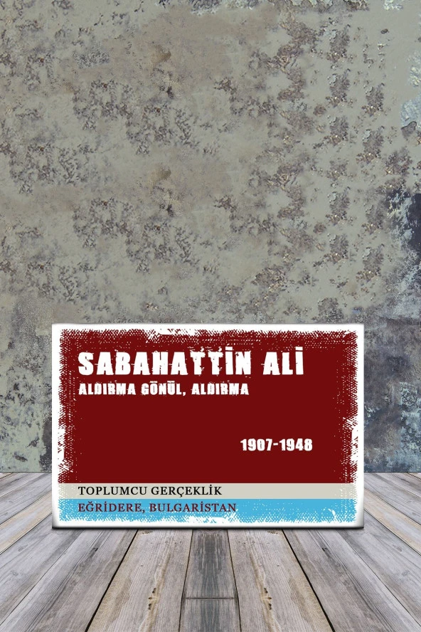 Ahşap Poster Sabahattin Ali 20x30cm