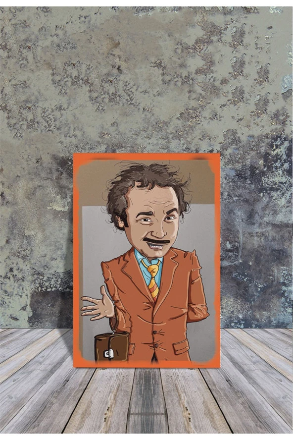 Ahşap Poster Burhan Altıntop 20x30cm