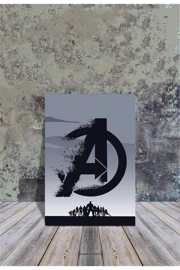 Ahşap Poster Avangers 20x30cm