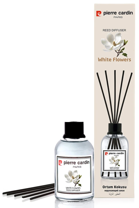 Pierre Cardin Reed Diffuser 110 ml - WHITE FLOWERS (BEYAZ ÇİÇEKLER)- Oda Kokusu - 2