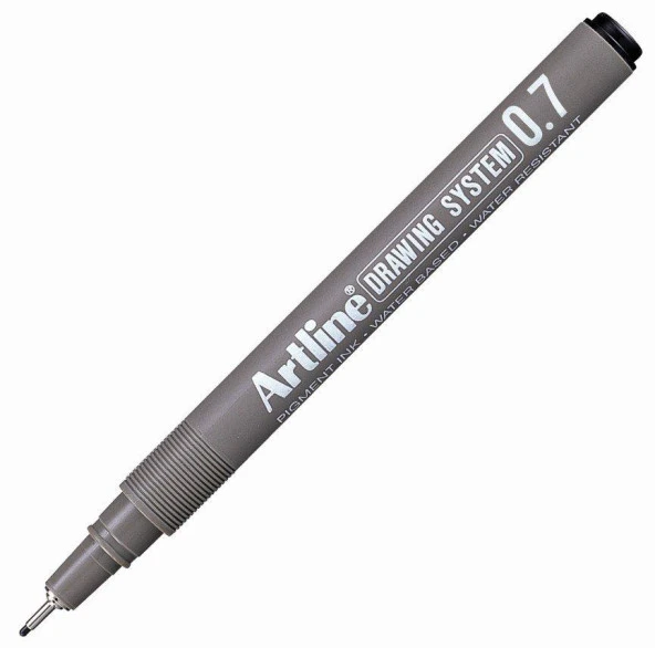 Artline Drawing System Çizim Kalemi 0.7 Mm Siyah