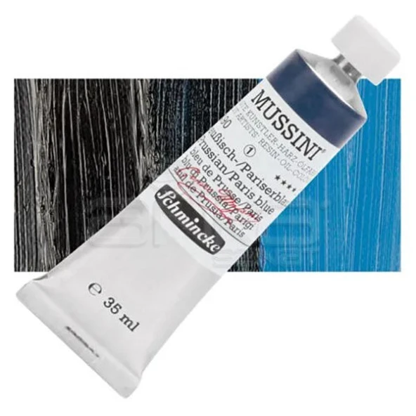 Mussini 35ml Yağlı Boya Seri:1 No:490 Prussian Paris Blue