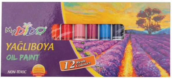 Südor My Dido Yağlı Boya Seti 12'li Tüp MY74