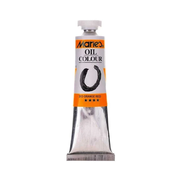 Maries Yağlı Boya Orange Red 50 ml E1384-313 - 2