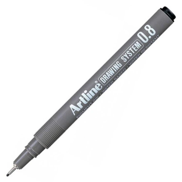 Artline Drawing System Çizim Kalemi 0.8 mm Siyah