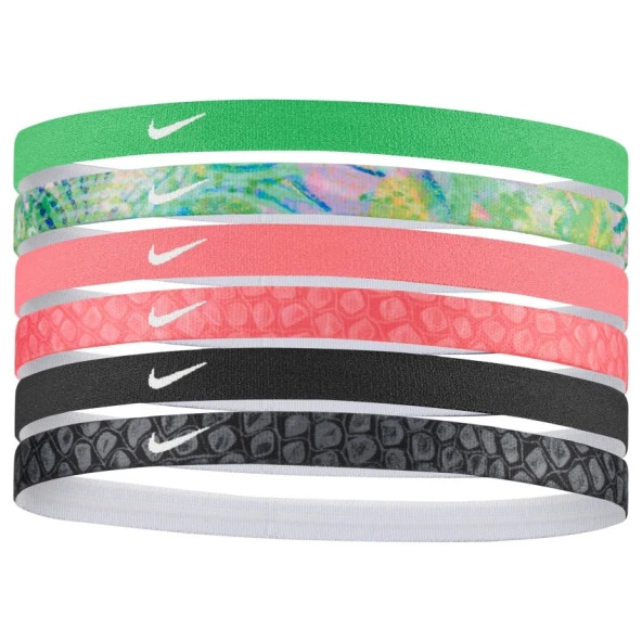 Nike Headbands Elastik Saç Bandı 6lı Paket Karışık Renk N.000.2545.921.OS