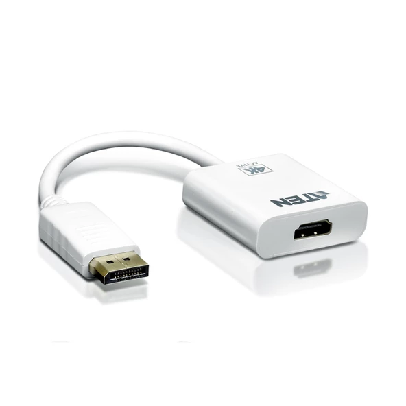 DisplayPort (DP) <-> HDMI Adaptörü, 4K HDMI, Kablolu, DP Erkek - HDMI A Dişi, 2160p, 0.20 metre