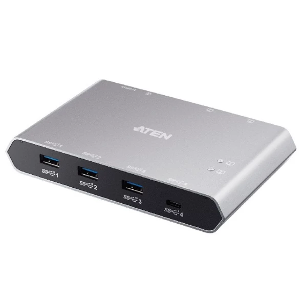 2-Port USB-C Gen 2 Paylaşım Switch'i, Power Pass-through özellikli<br>2-Port USB-C Gen 2 Sharing Switch with Power Pass-through