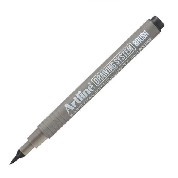 Artline Drawing System Çizim Kalemi Brush Siyah