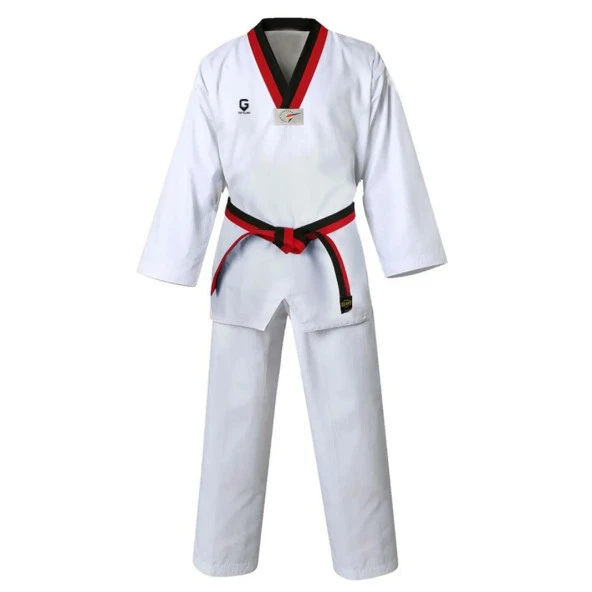 Top Glory IMLPE01 Pum Yaka Taekwondo Elbisesi Beyaz